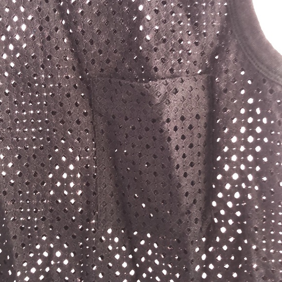 Black mesh Banana Republic tank top - Picture 3 of 3